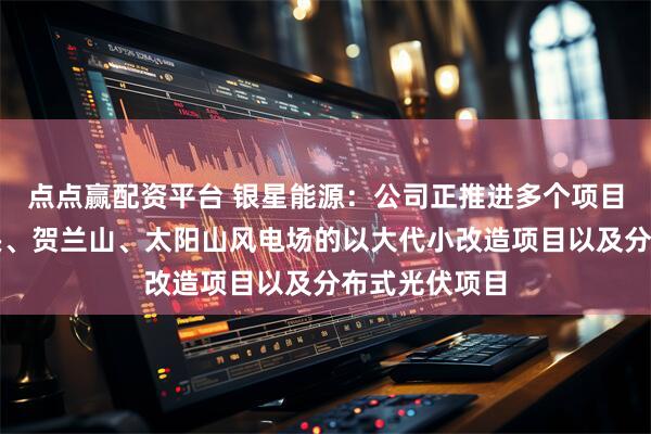 点点赢配资平台 银星能源：公司正推进多个项目，包括长山头、贺兰山、太阳山风电场的以大代小改造项目以及分布式光伏项目